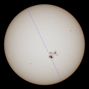 20141024太陽自転軸