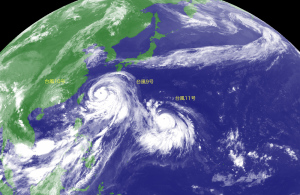 2015・7月トリプル台風