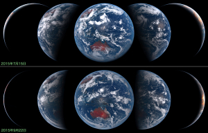 20150715・20150922地球比較