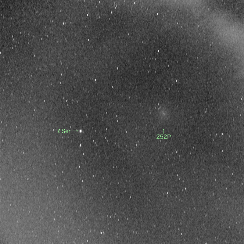 20160331リニア彗星（252P）