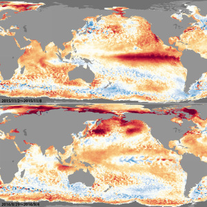 海水温マップ（基準値差分）