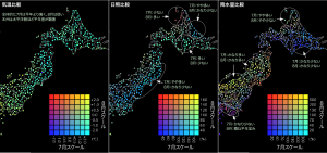 総合的な比較の例