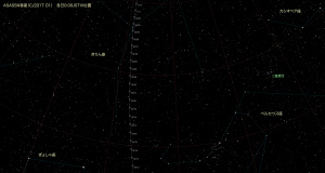 ASASSN彗星（C/2017 O1）星図・10月後半