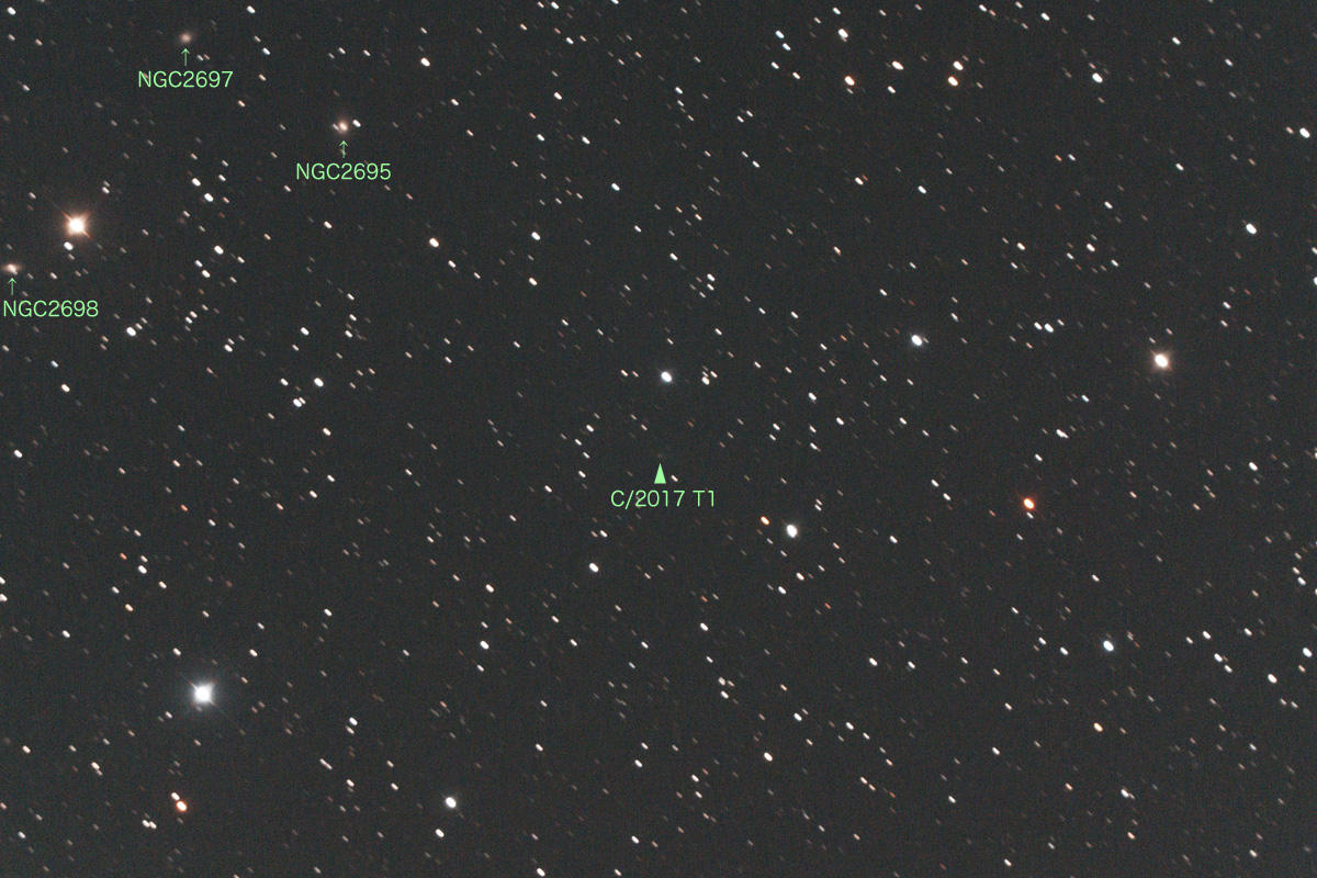 20171120ハインゼ彗星（C/2017 T1）