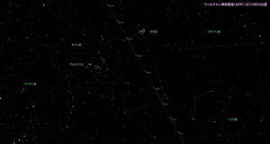 ウィルタネン周期彗星位置3