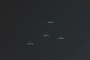 20181209マックホルツ・藤川・岩本彗星（C/2018V1）