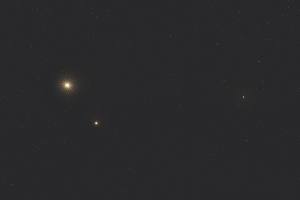 20190122金星・木星・アンタレス