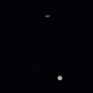20201221木星と土星の接近
