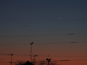 20211229金星と水星の接近