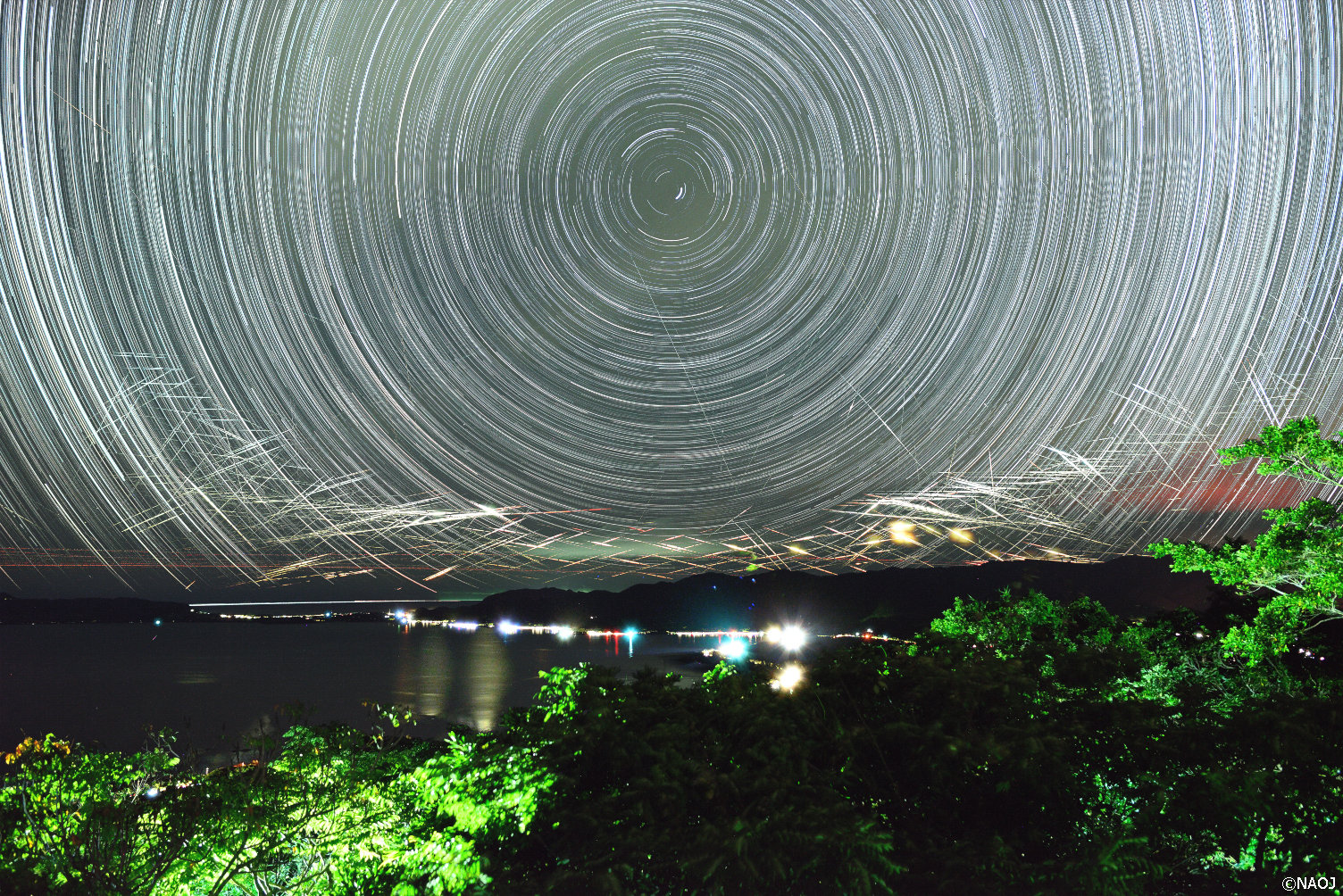 20240704スターリンク・ダンスin石垣島天文台