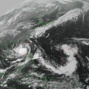 20241025台風20・21号