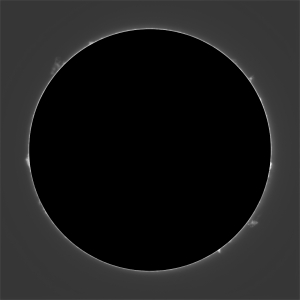 20251003太陽リム 20251003太陽リム